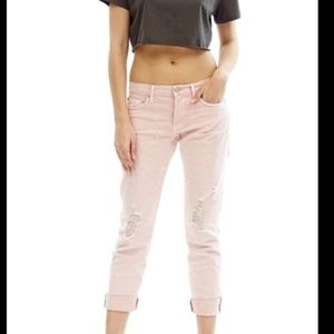 Jean Hudson Fallon - Coupe Crop Straight Délavé - Taille 29 - Entrejambe 24" - Neuf Avec étiquette